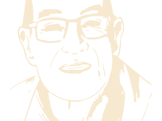 Ilustração em traço do Seu Günther